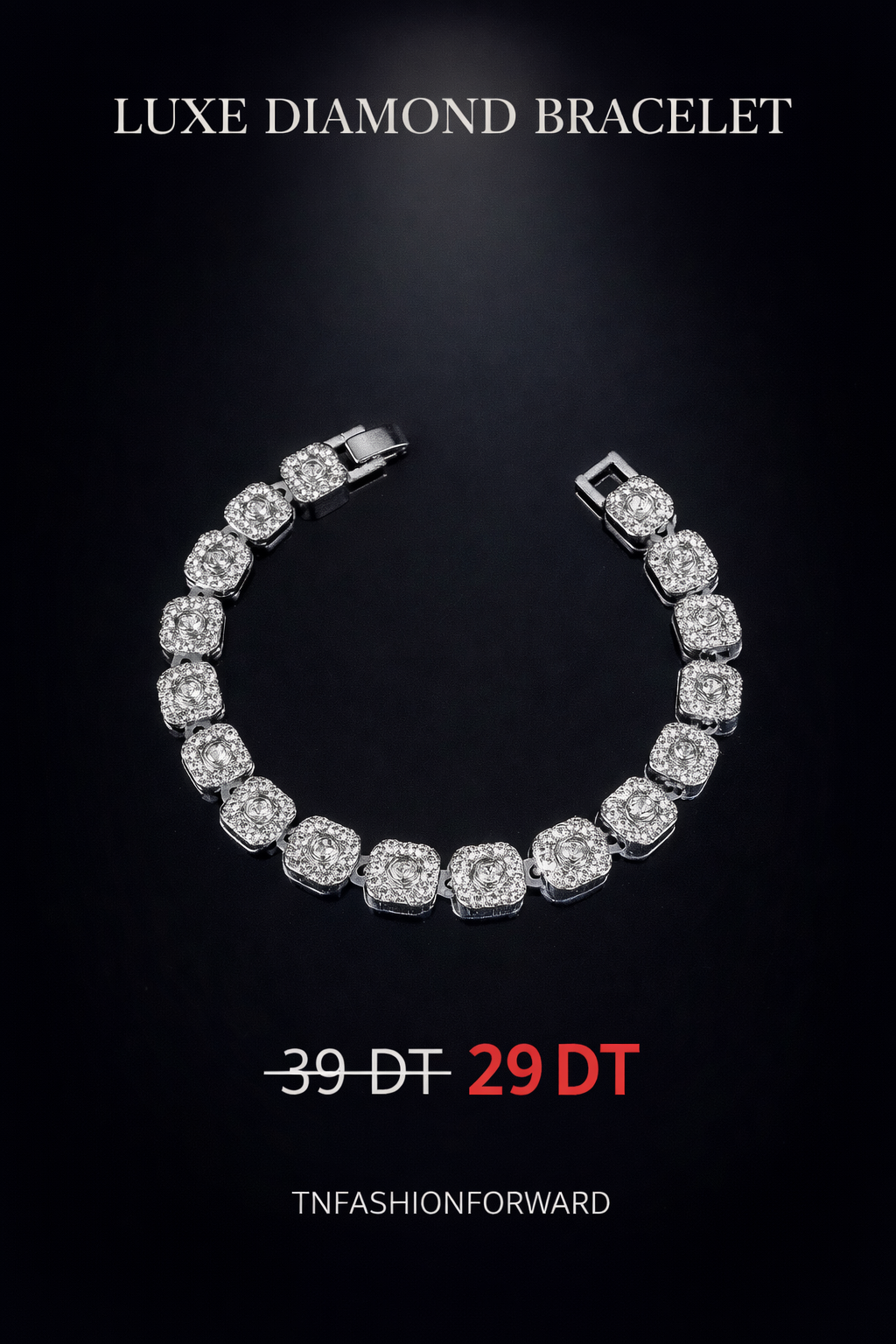 Diamond braclet watch